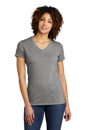 Allmade® Women’s Tri-Blend V-Neck Tee AL2018