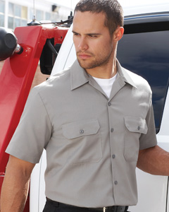 Dickies 1574 Mens Short Sleeve Industrial Work Shirt