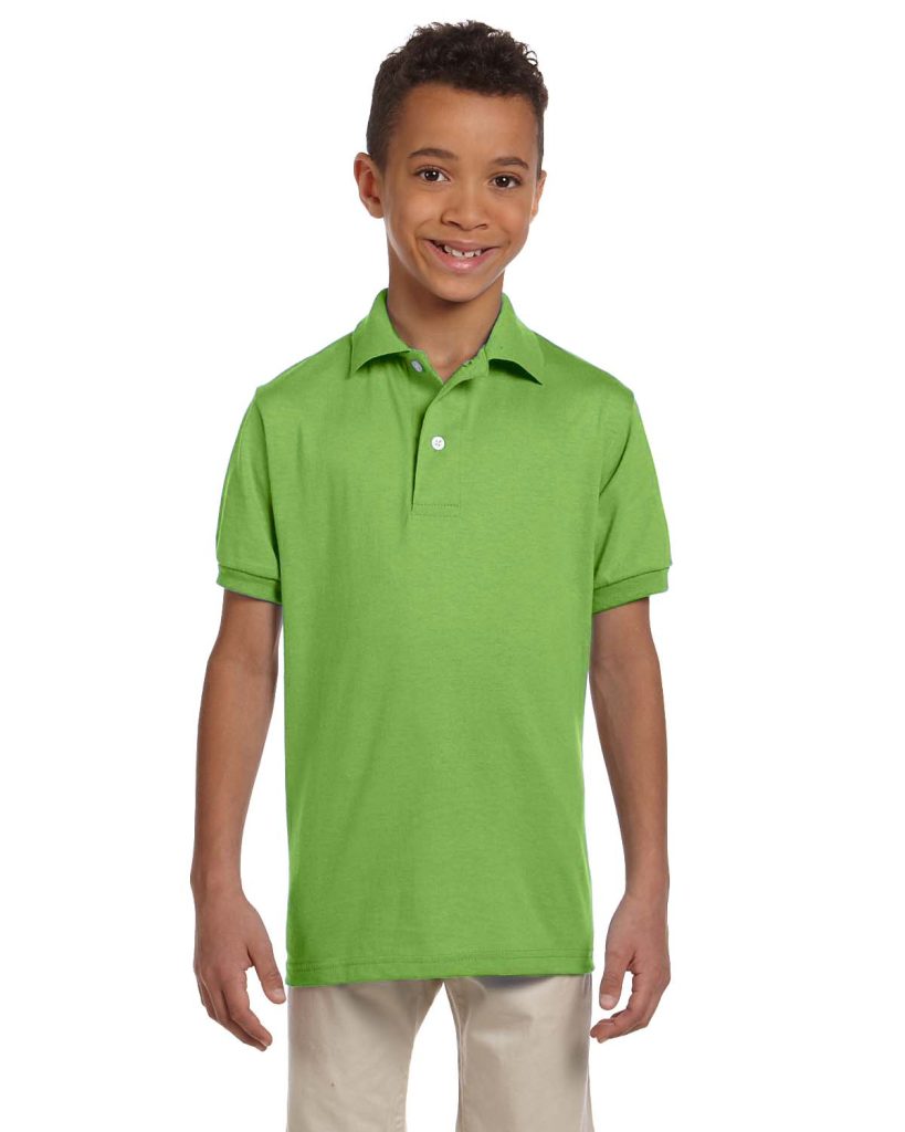 Jerzees 437Y Youth 50/50 Jersey Polo