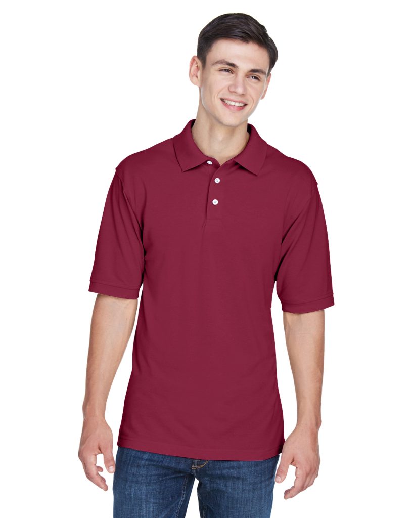 Harriton M265 Men’s 5.6 oz. Easy Blend Polo